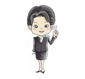 就職塾向日葵さんイメージキャラクター画像